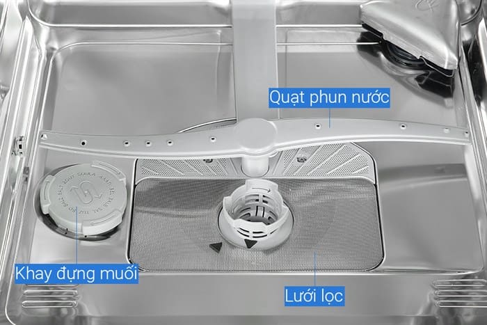 Máy rửa bát độc lập Bosch Serie 8 Sấy Zeolith SMS8YCI01E